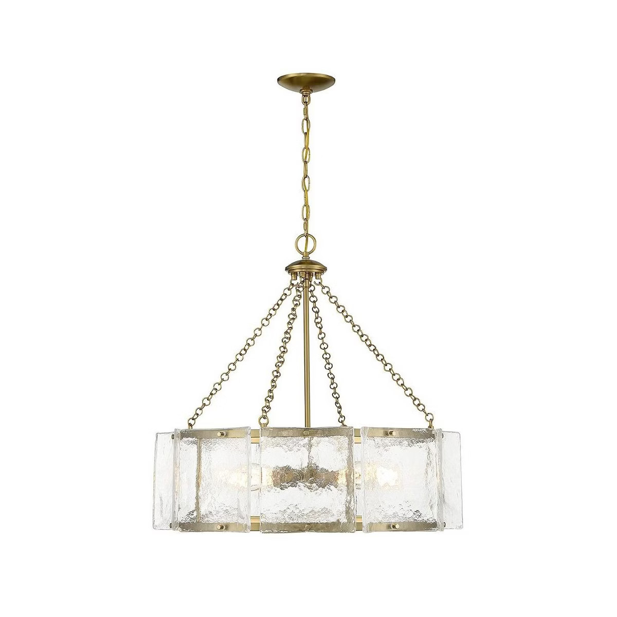 Savoy House Genry 5 - Light Pendant in Warm Brass | Target