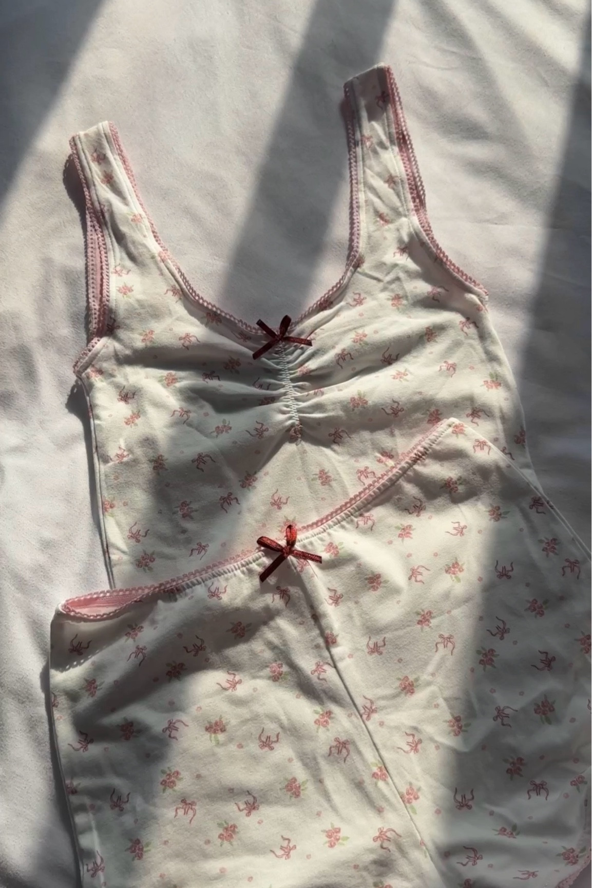 Cute bow mini pjs🤍🌷

#LTKautumn #LTKsummer