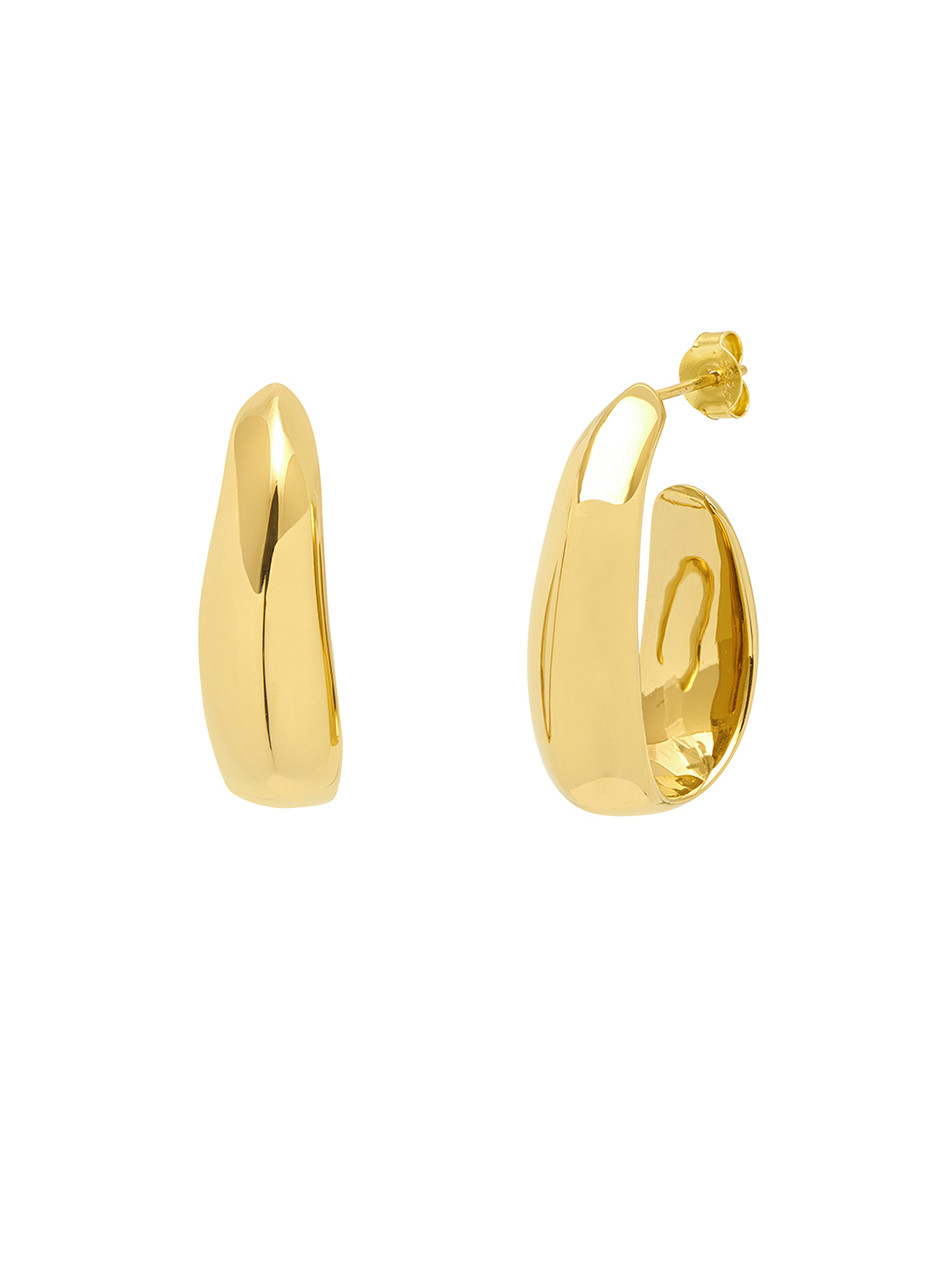 Lydia Tomlinson Wave Earring in Gold | Northskull