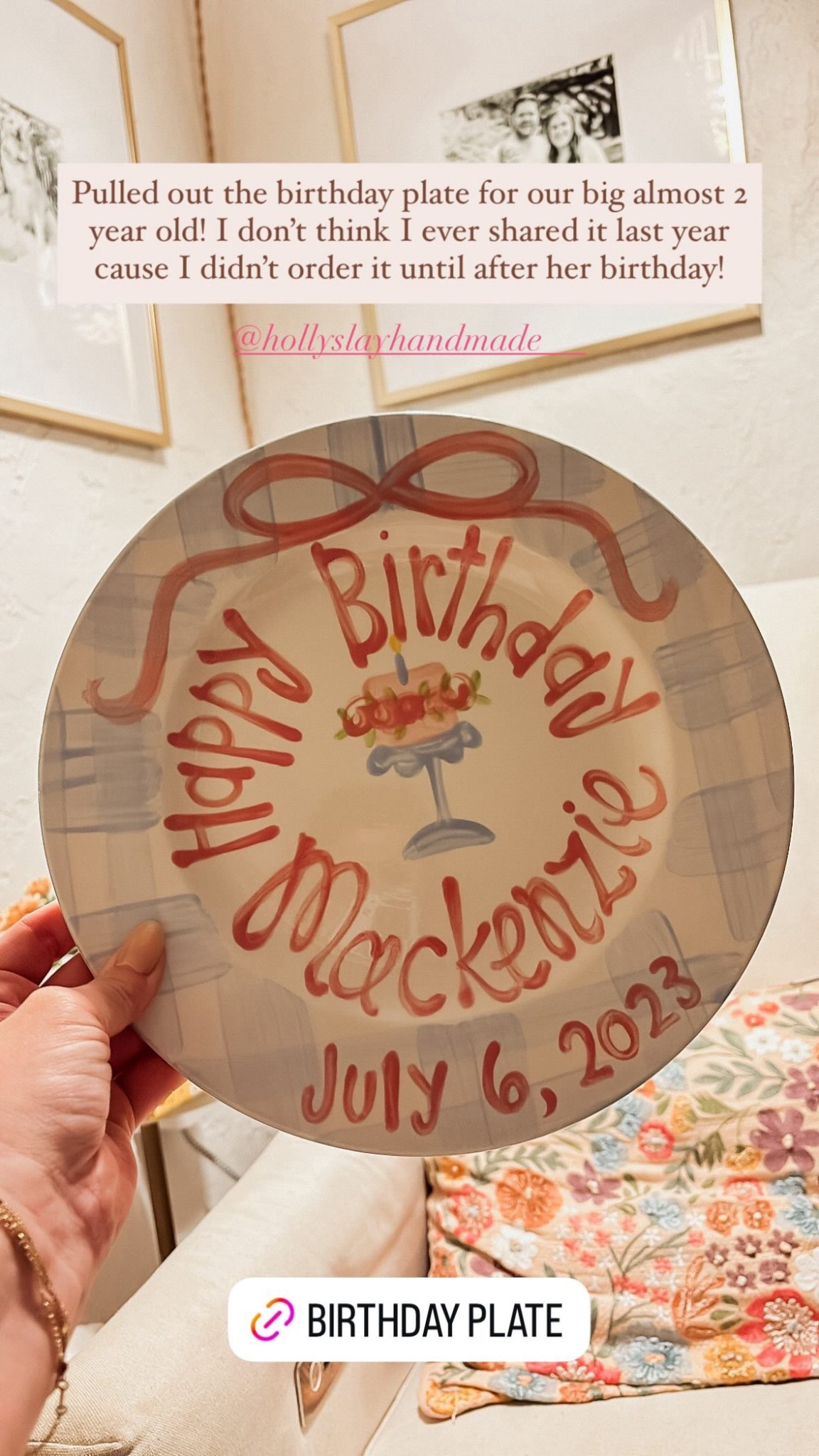Birthday plate!
..


#LTKFamily #LTKBaby #LTKHome