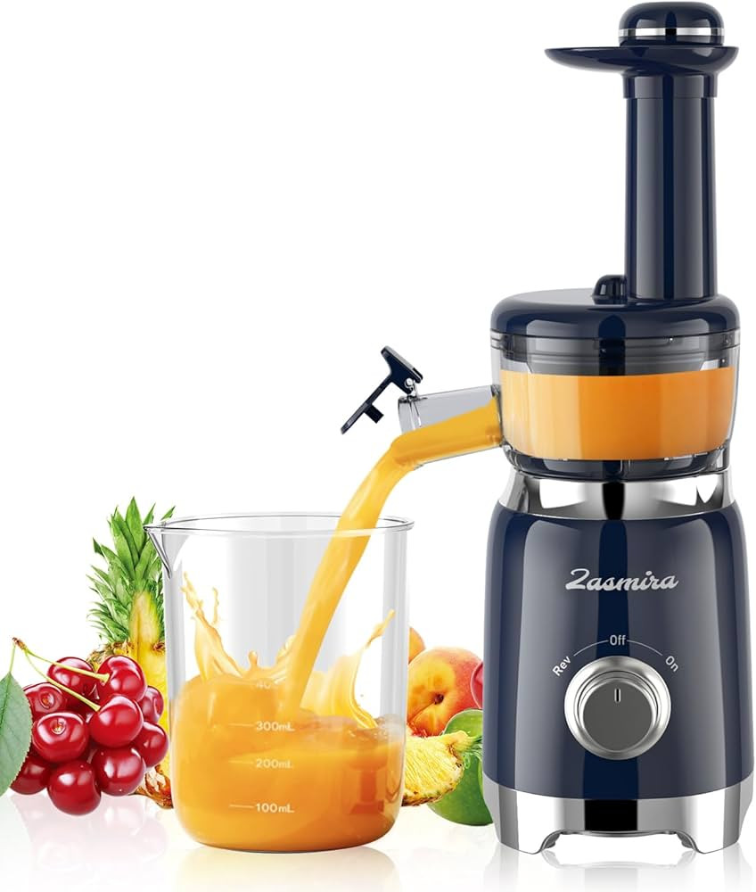 Cold Press Juicer, ZASMIRA Juicer Machines for Vegetable and Fruit with Upgraded Juicing Technolo... | Amazon (US)