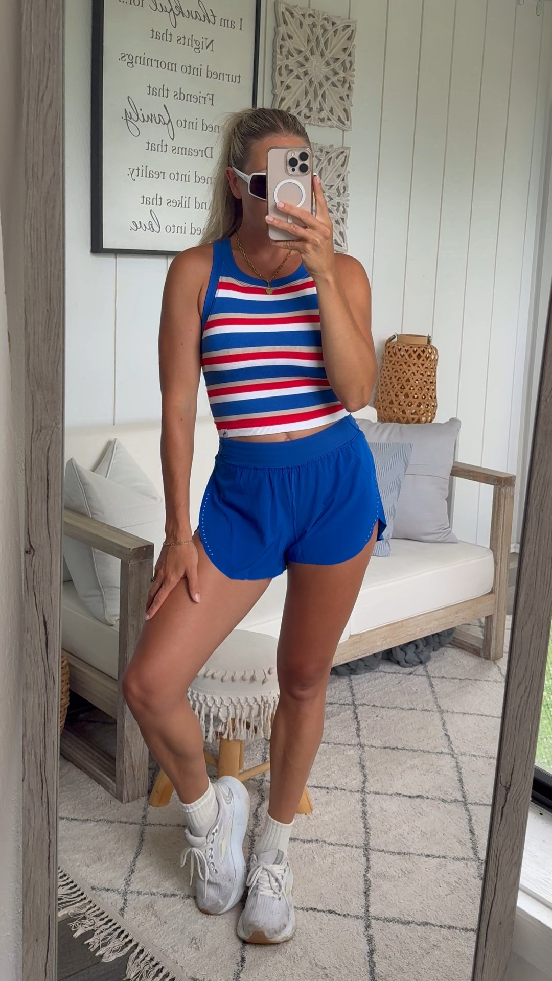 Wearing size small in the Fast and Free shorts from Lululemon and size small in the Target tank top. 

#LTKSeasonal #LTKActive #LTKStyleTip