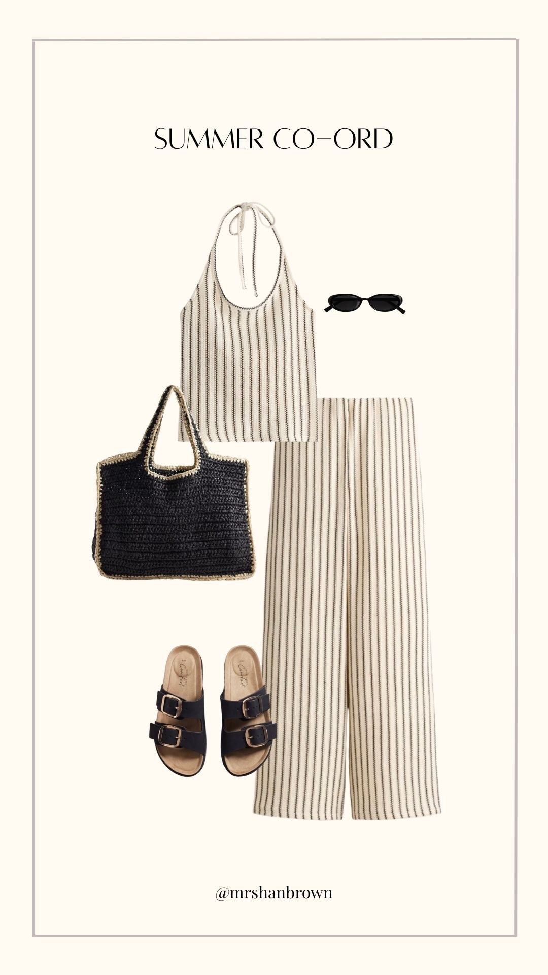 The perfect co-ord!! Ordered immediately 👏🏼

Stripe set, matching set, summer outfit, holiday outfit, monochrome, wide leg trousers, airport outfit

#LTKuk #LTKsummer #LTKtravel