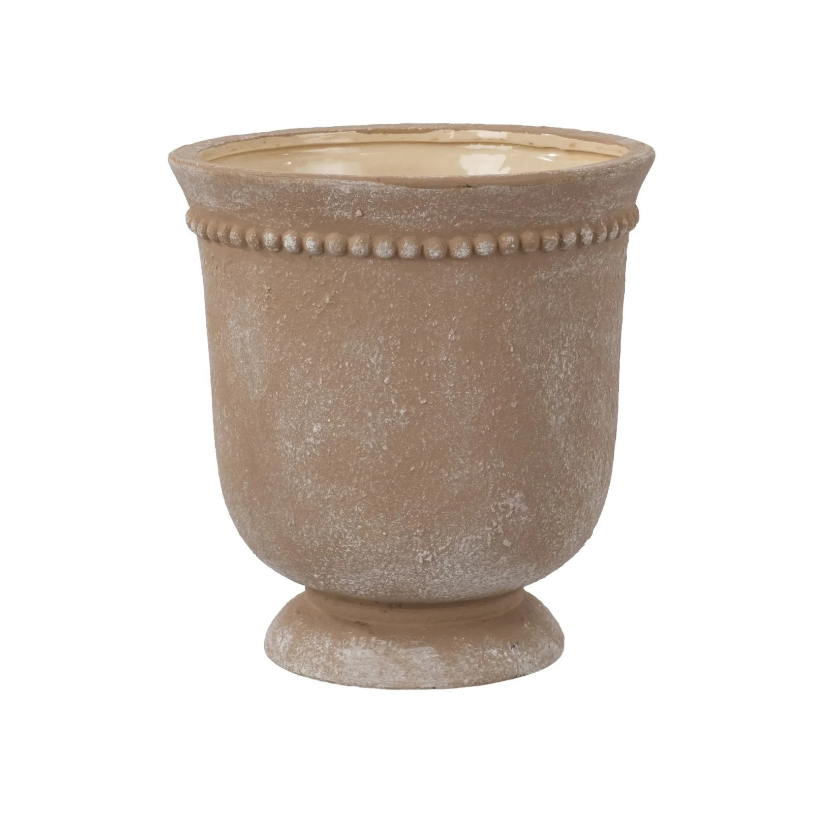 Lunxisen 3 Pcs Brown Ceramic Urn Planter Pot Handmade Rustic Home Decor Garden Patio Centerpiece(... | Walmart (CA)