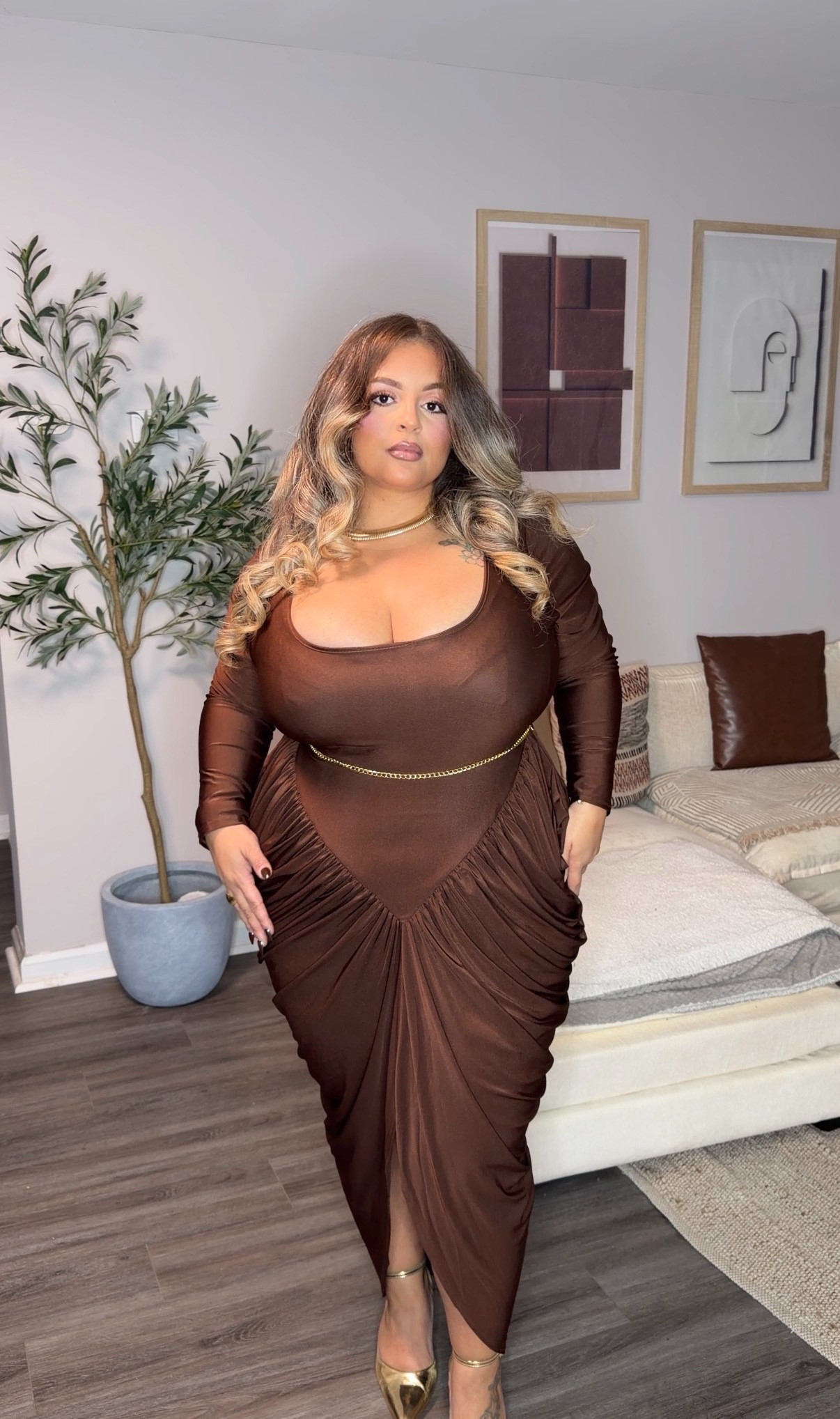 Wearing a 1x

#LTKPlusSize #LTKHoliday #LTKBeauty