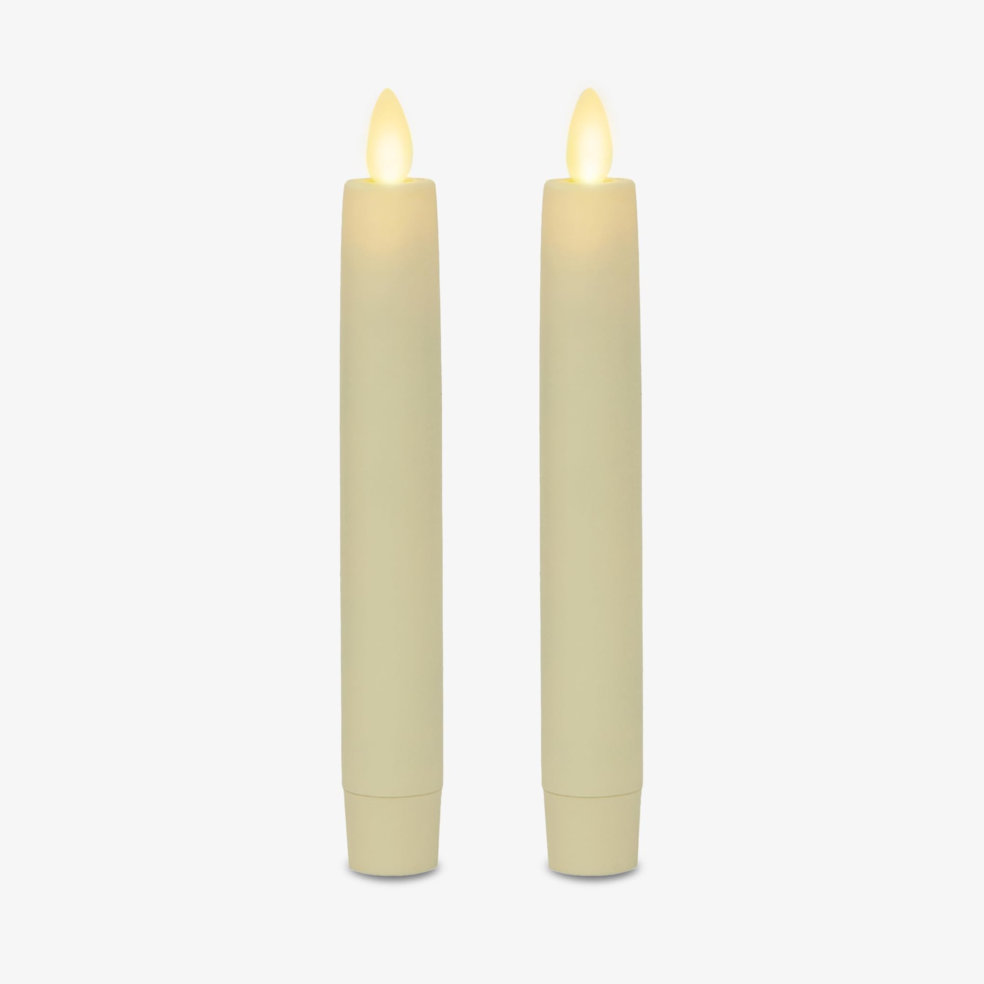 Luminara - Flameless Battery Operated Taper Candle - Ivory - Pack of 2-1x6 inch - LED Flickering ... | Amazon (US)