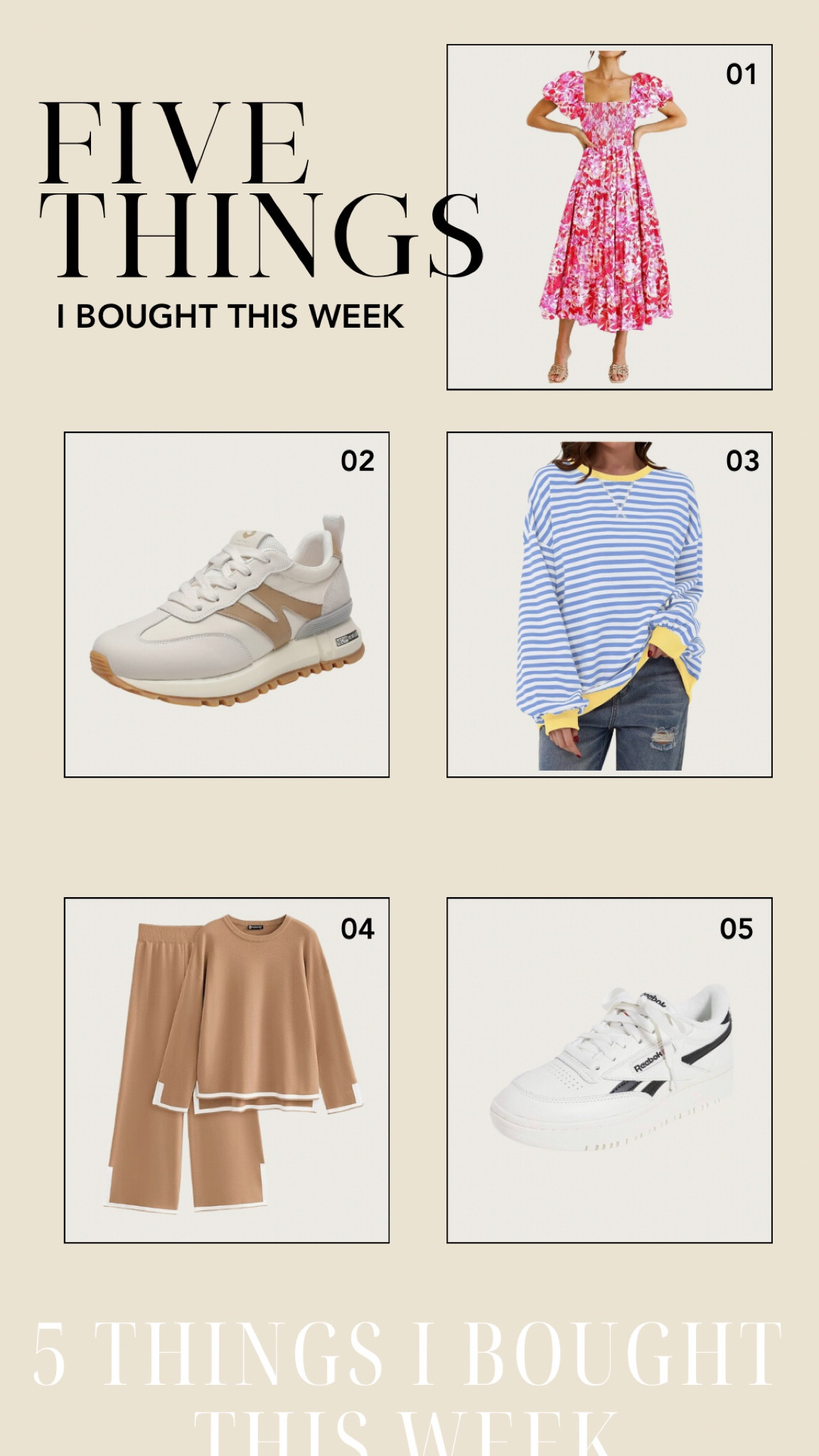 Amazon Finds


amazon sale alert, matching set, floral dress, neutral shoes, pullover, amazon spring sale, amazon sale 

#LTKfindsunder100 #LTKSeasonal #LTKsalealert