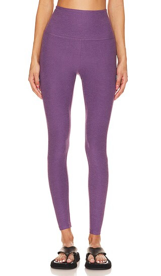 Spacedye Caught in The Midi Legging in Purple Haze Heather | Revolve Clothing (Global)