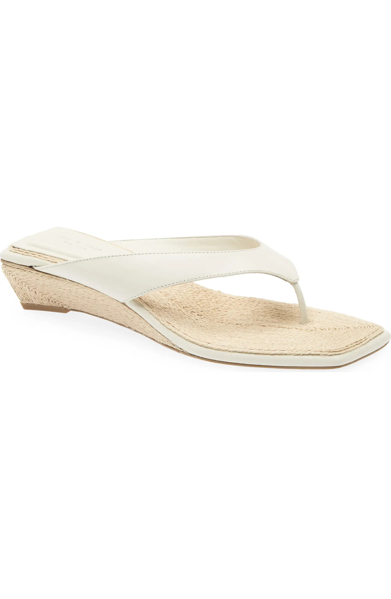 rag & bone Jo Espadrille Wedge Flip Flop (Women) | Nordstrom | Nordstrom
