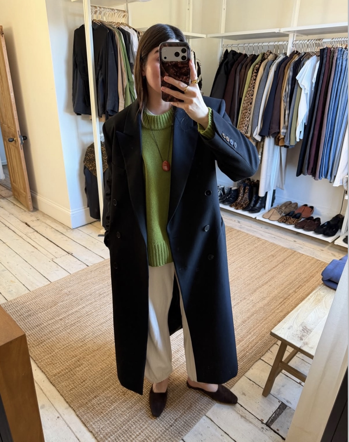 Elevating a causal working from home look with a tailored coat

#LTKstyletip #LTKwinter