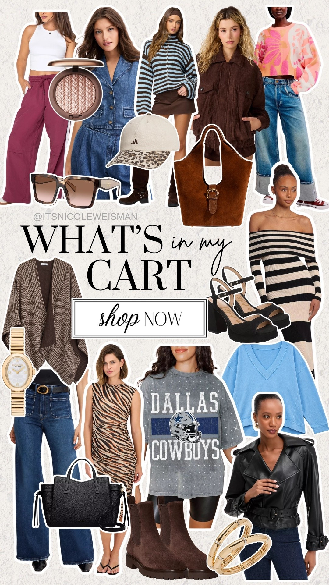 Women’s Fashion & Beauty What’s in my cart

#LTKgrwm #LTKootd #LTKMidsize
