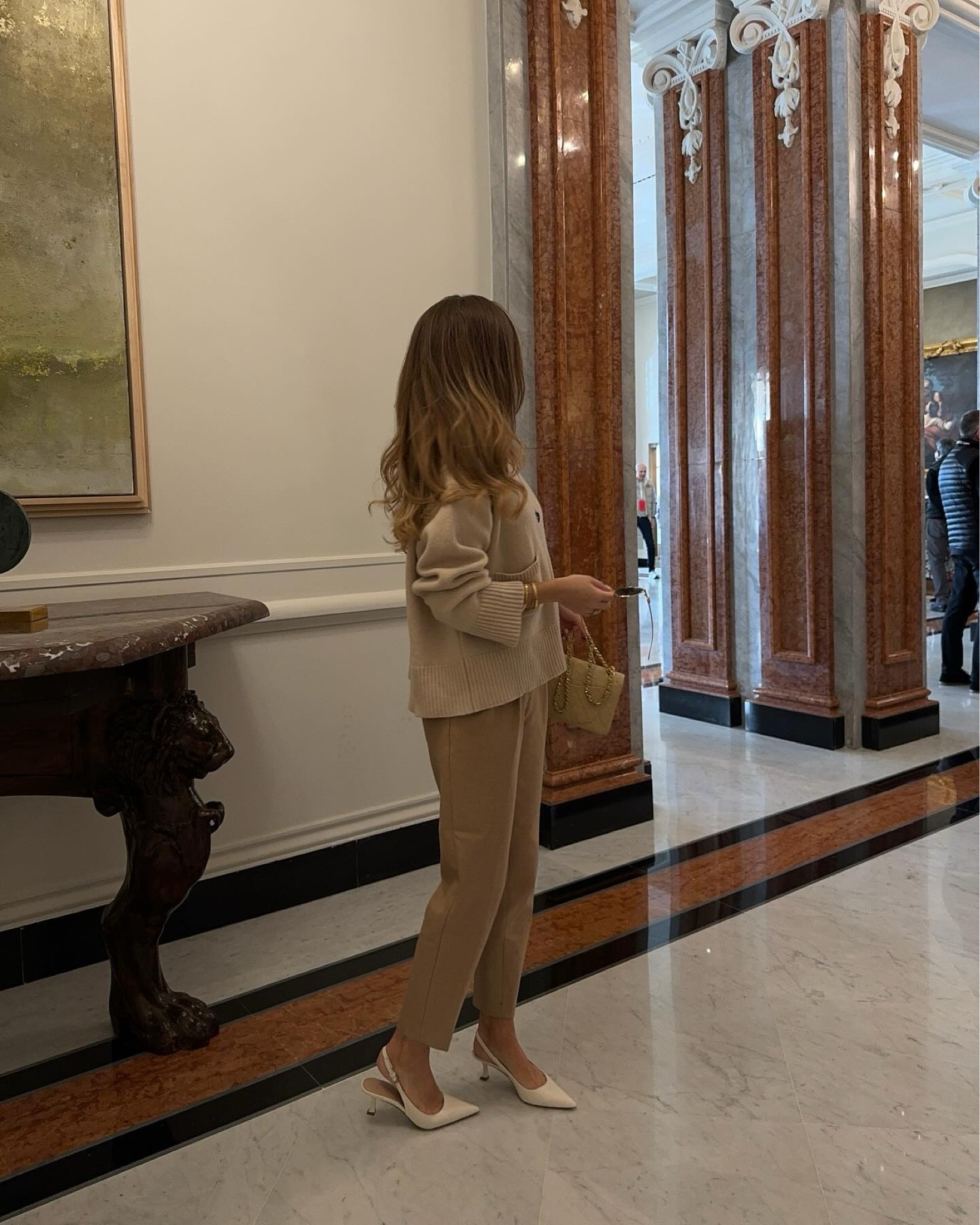 OOTD 🤍

Knit Rosae Paris 
Trousers Aritzia 

#LTKfindsunder100 #LTKstyletip #LTKworkwear