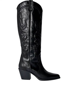 Western leather boots | David Jones (Australia & New Zealand)