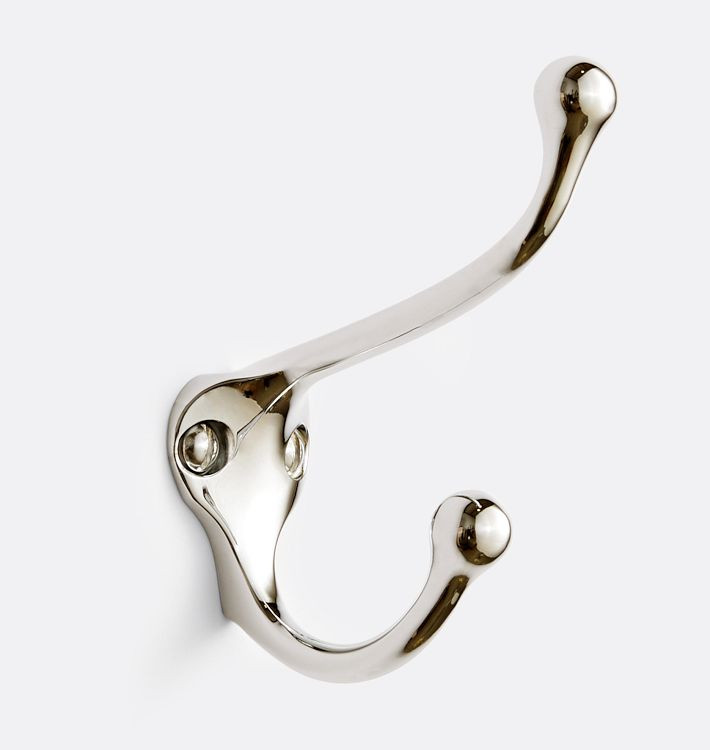 Vernon Double Coat Hook | Rejuvenation