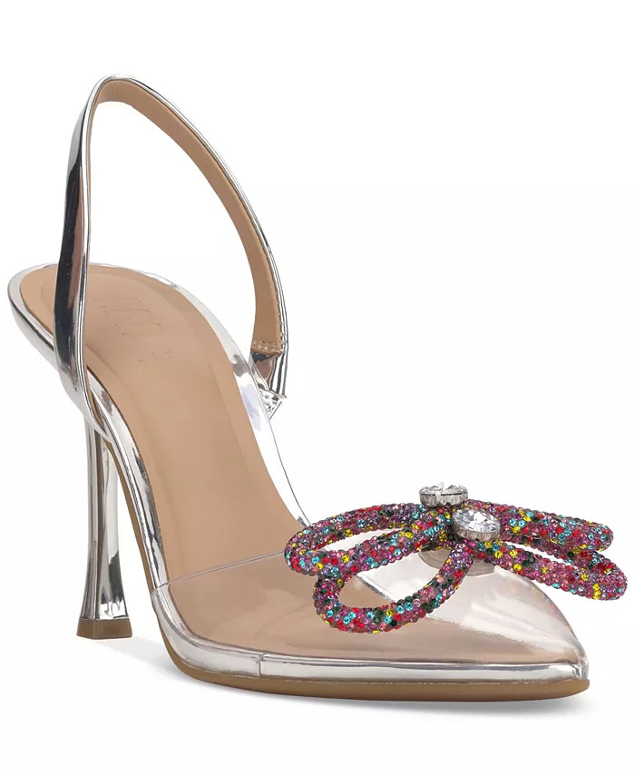 I.N.C. International Concepts Women's Sreva Vinyl Halter Pumps, Created for Macy's - Macy's | Macy's