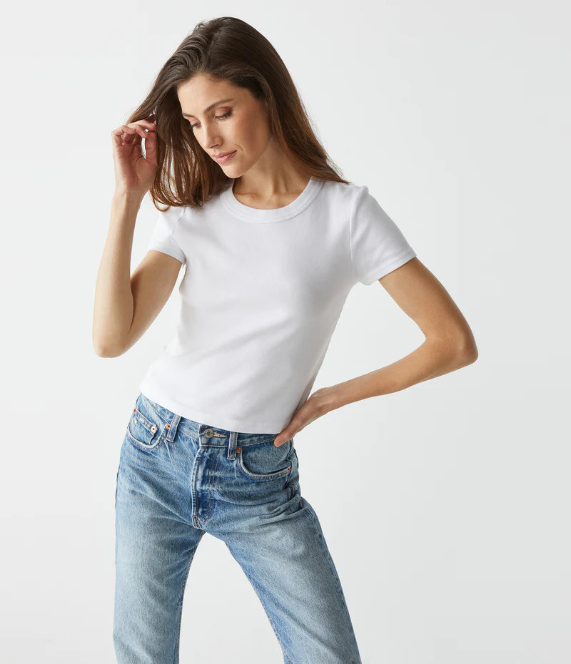 Mimi Cropped Tee | MichaelStars.com