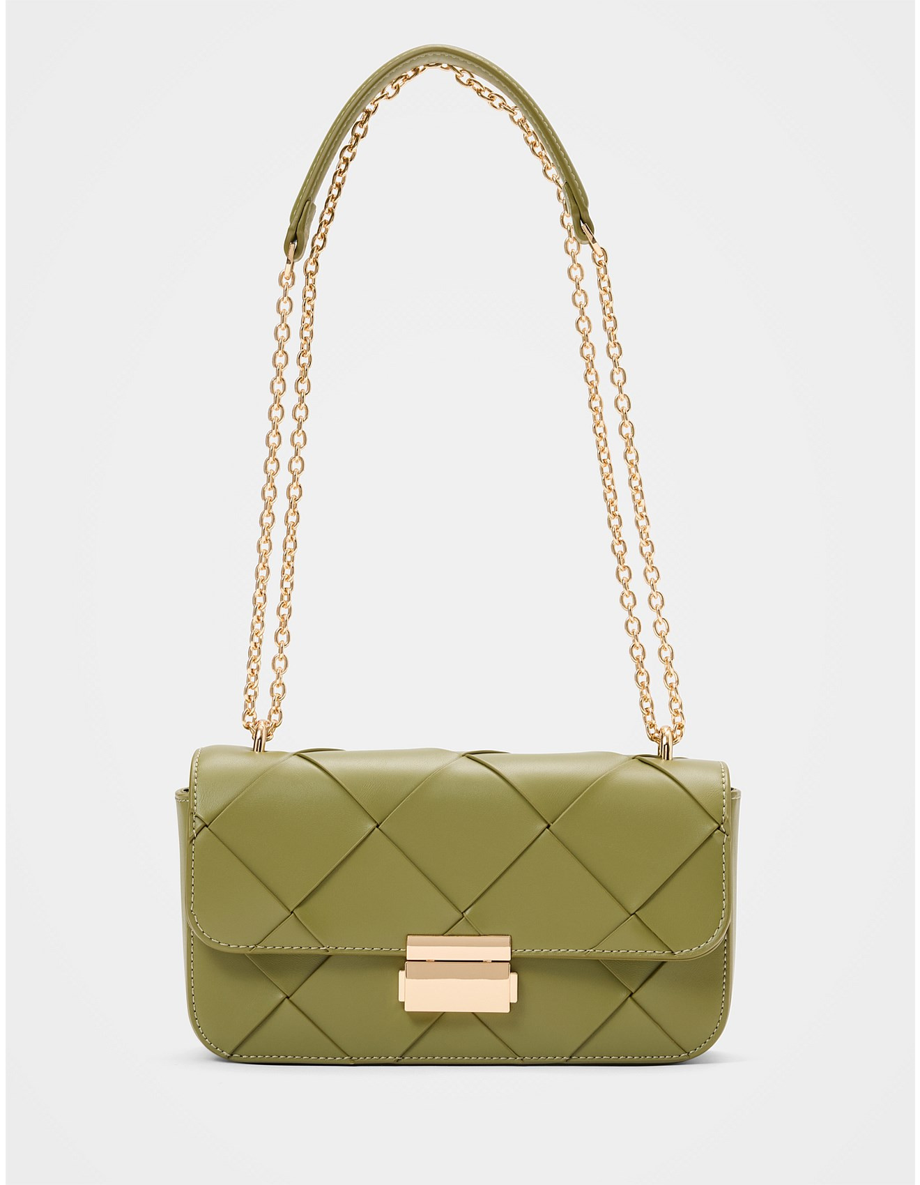 LULU LATTICE CHAIN BAG | David Jones (Australia & New Zealand)
