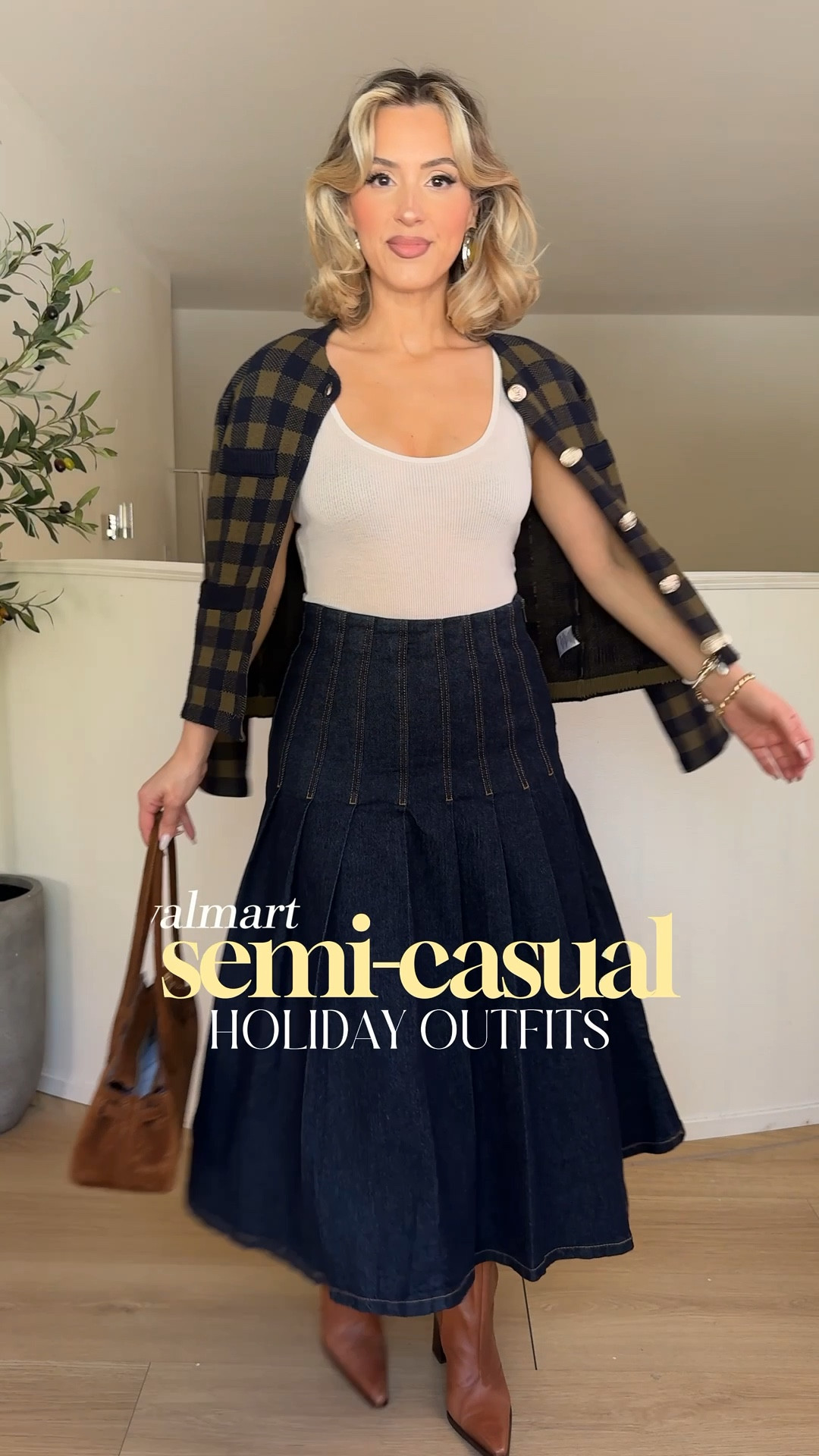 Semi-casual holiday looks from @walmart 😍👌🏼

#LTKFindsUnder50 #LTKgrwm #LTKHoliday