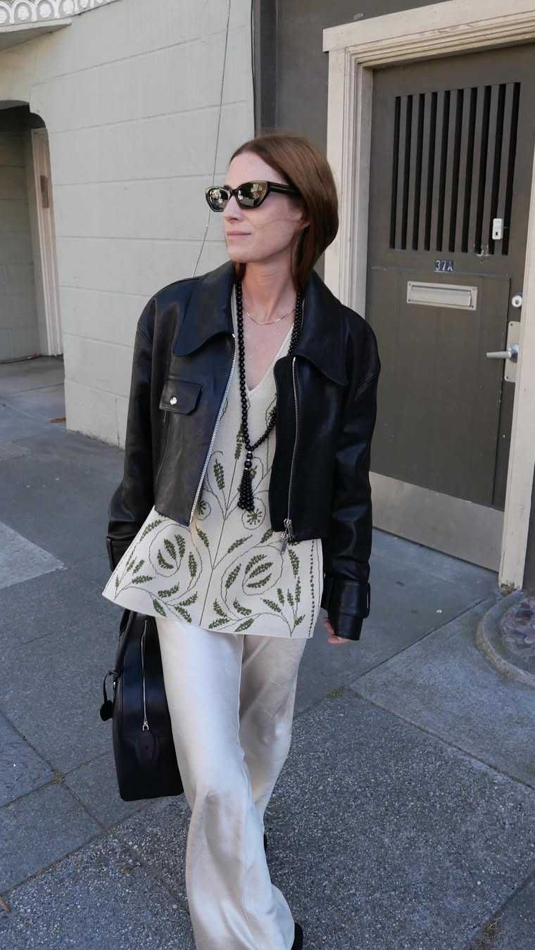 Dinner bound in @bymarlenebirger. Finally splurged on this bag after debating for sometime but wanting this 12 inch size / particular style with a zipper for work. 

#LTKStyleTip #LTKSeasonal