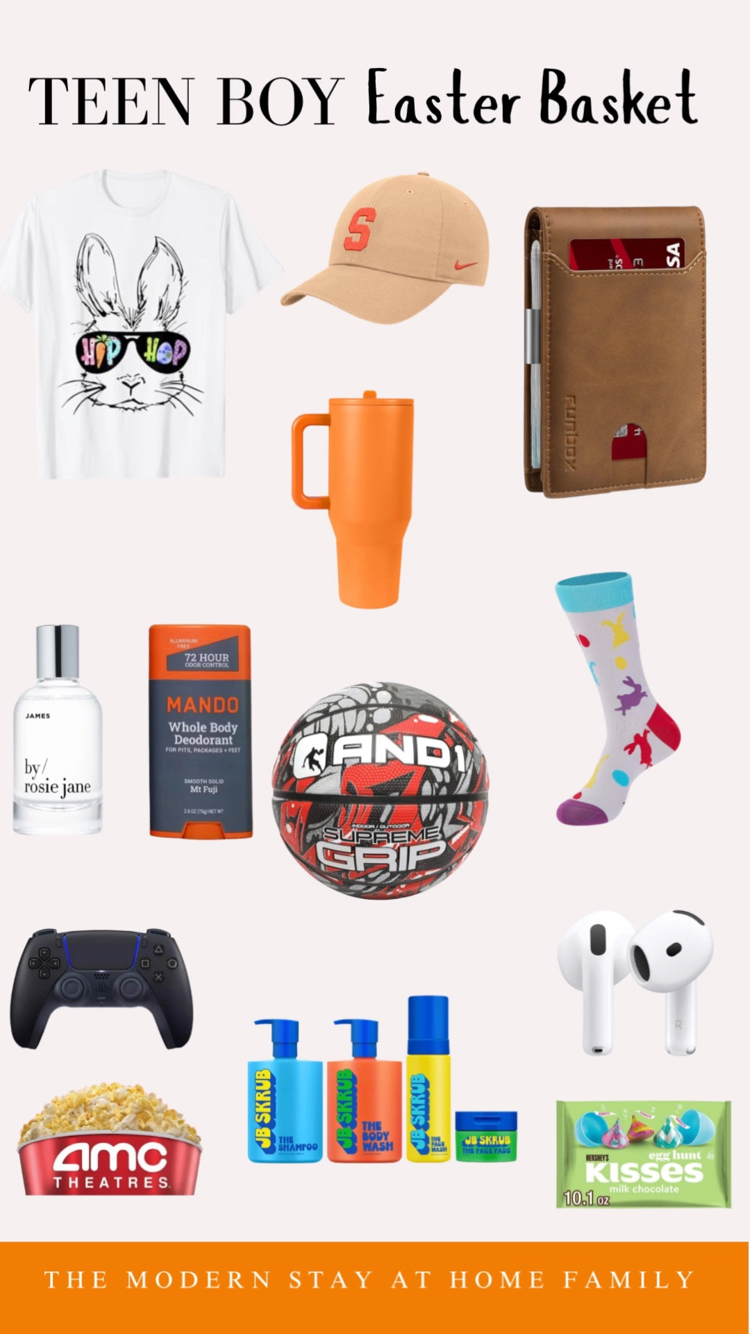 Teen boys can be the hardest to shop for, but these teen boy Easter basket ideas make it easy and fun. I rounded up practical and cool finds that feel age appropriate, from trendy teen boy Easter gifts to sporty picks like basketball and baseball gear, tech accessories, grooming essentials, and candy-free favorites. These teen boy Easter basket stuffers and teen boy Easter basket gift ideas are perfect for creating Easter basket ideas for teens that they will actually use. If you need Easter basket ideas for boys who are growing up fast, this list has you covered.

teen boy easter basket ideas, teen boy easter gifts, teen boy easter basket stuffers, teen boy easter basket gift ideas, easter basket ideas for teens, easter basket ideas for boys, teen boy basketball gifts, teen boy baseball gifts, sporty easter basket ideas, candy free easter basket, practical gifts for teen boys, teen boy spring gifts

#LTKSeasonal #LTKKids #LTKMens