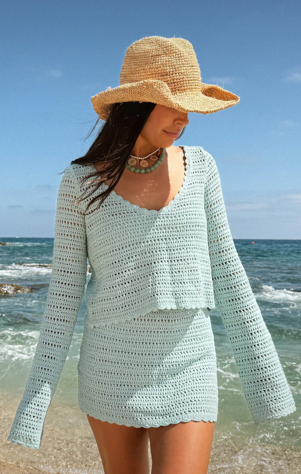 Offshore Top ~ Jelly Mint Crochet | Show Me Your Mumu
