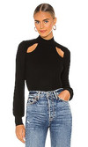 Click for more info about Michael Lauren Gifford Top in Black from Revolve.com