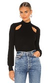 Click for more info about Michael Lauren Gifford Top in Black from Revolve.com