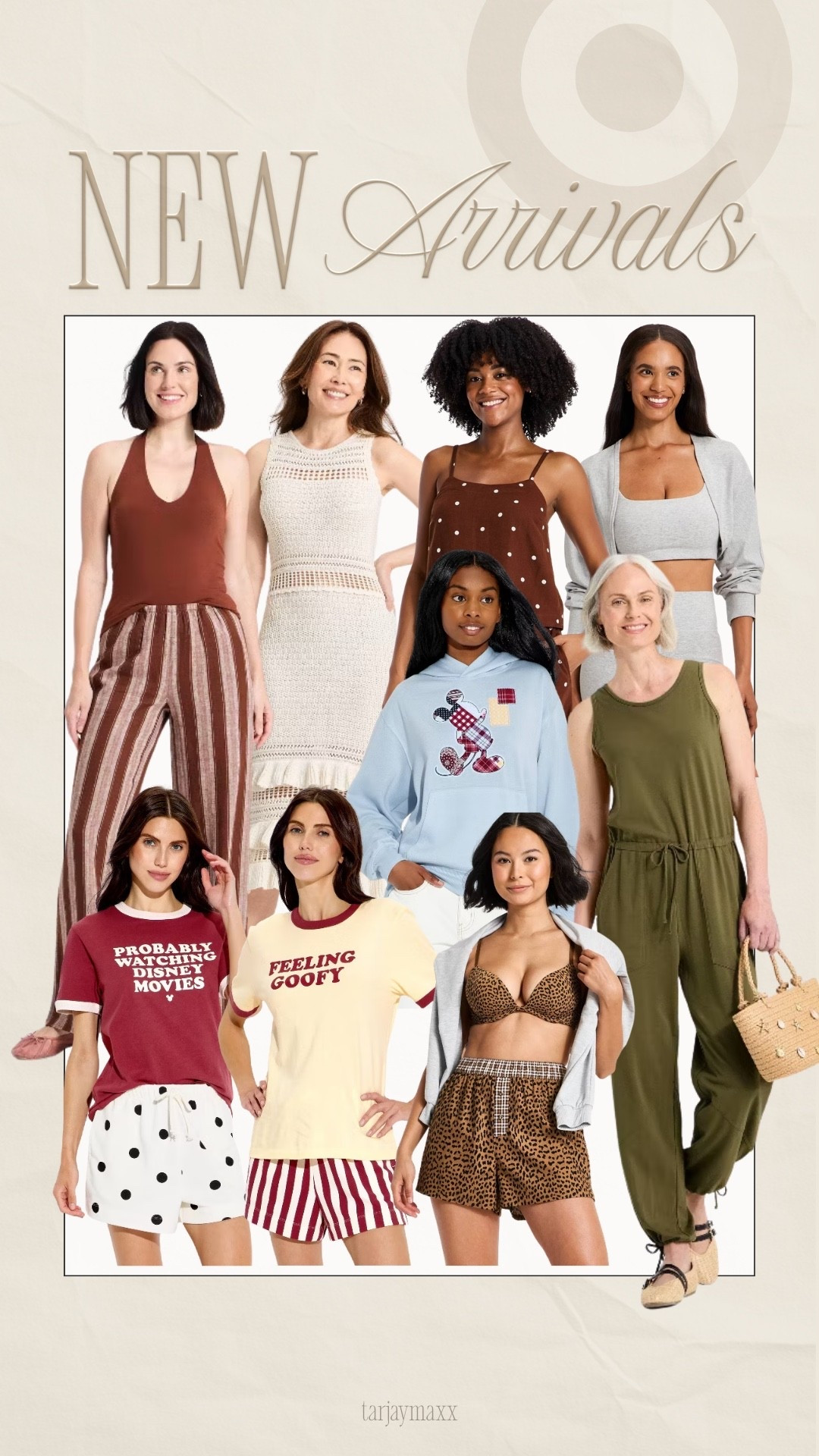 Target's new arrivals are making me so excited for late summer and early fall. There are so many versatile pieces to mix and match, from lightweight knits and matching sets to effortless everyday basics. I'm especially loving the new Disney collection mixed in with all of the new arrivals—it adds such a fun, nostalgic touch without feeling over the top. I rounded up some of my favorite new finds that are definitely worth checking out.

#LTKdayinmylife #LTKgrwm #LTKstorytime