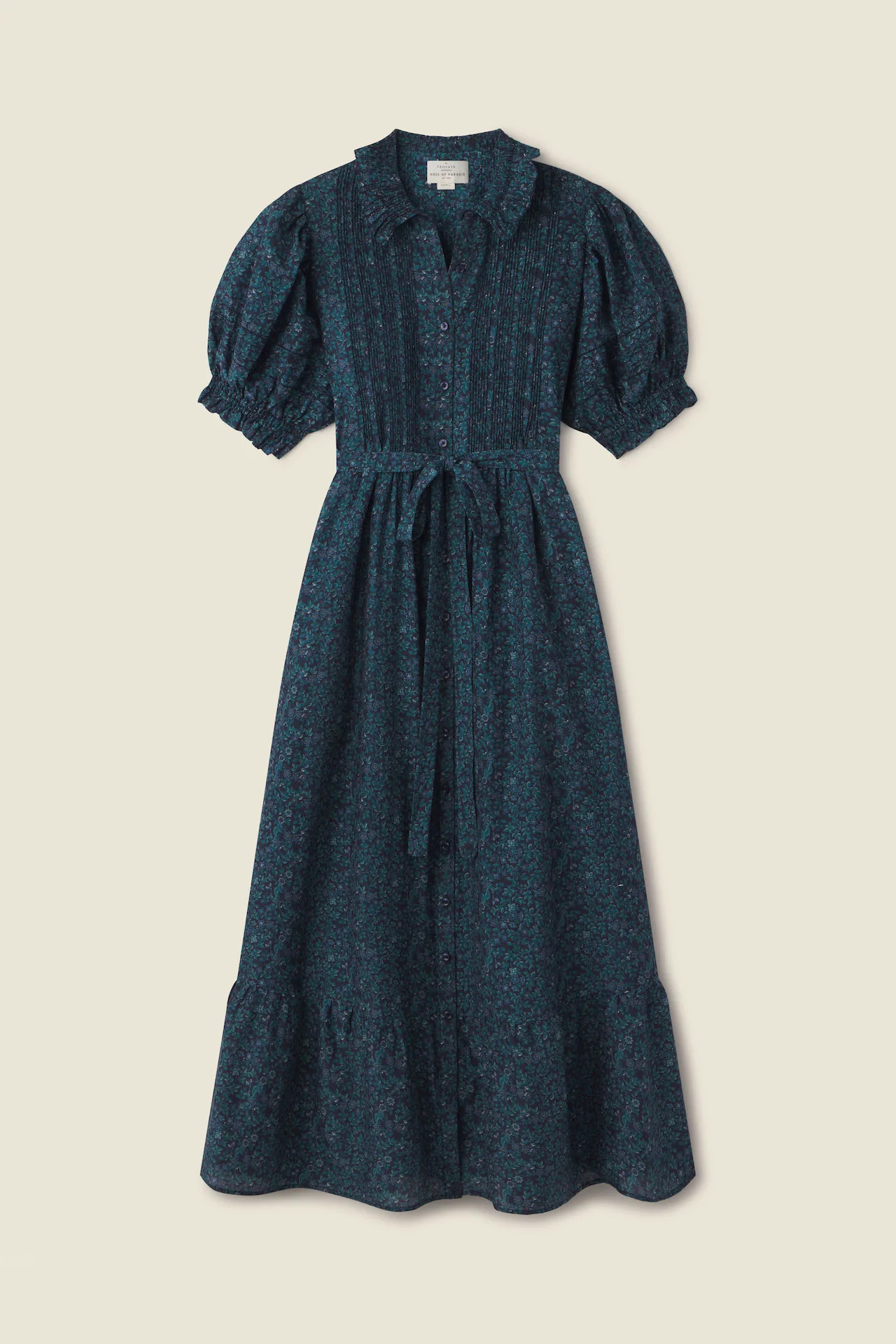 Camille Dress Blue Ridge Ditsy | TROVATA