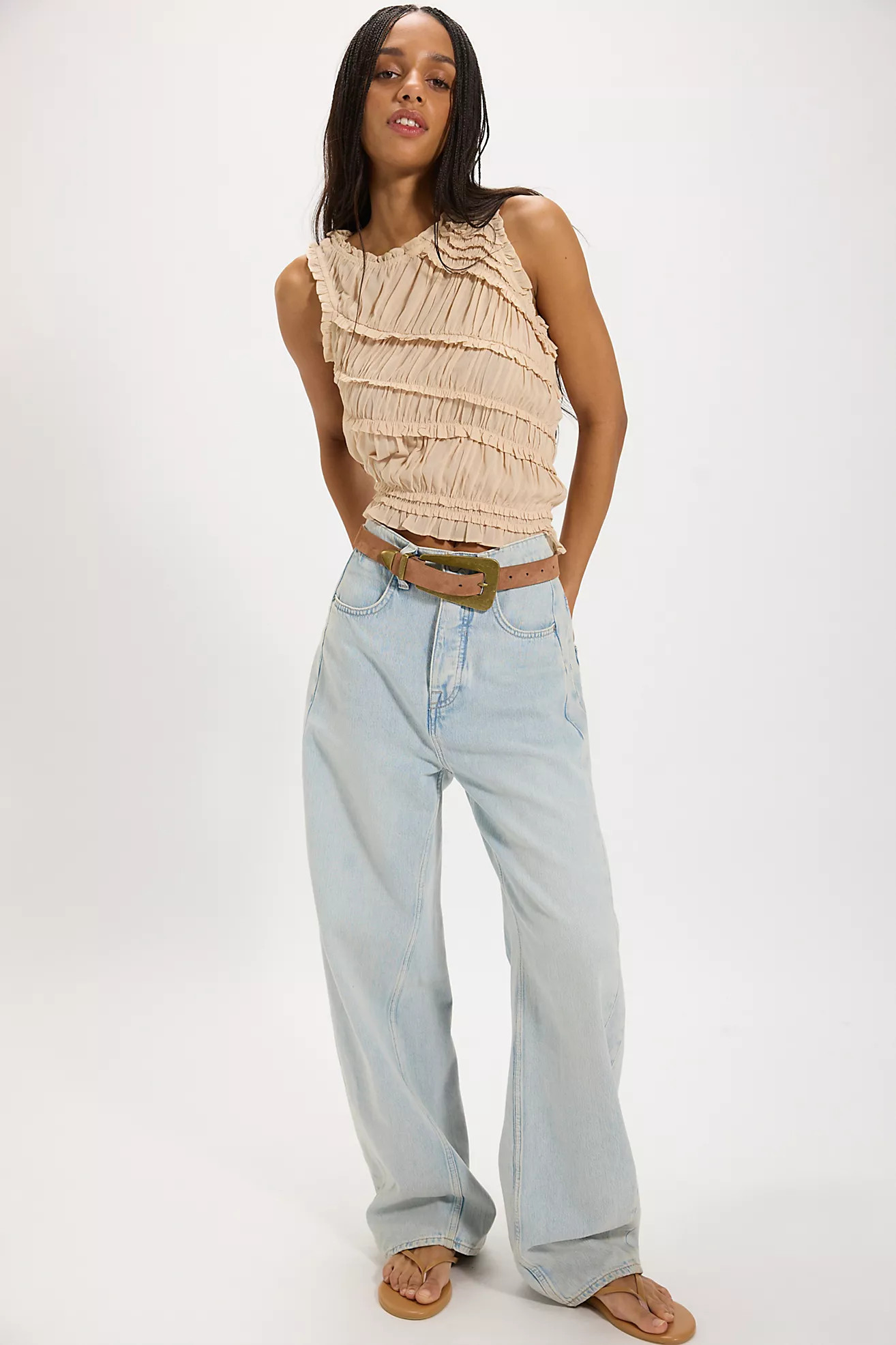 We The Free Truro Baggy Puddle Jeans | Free People (Global - UK&FR Excluded)