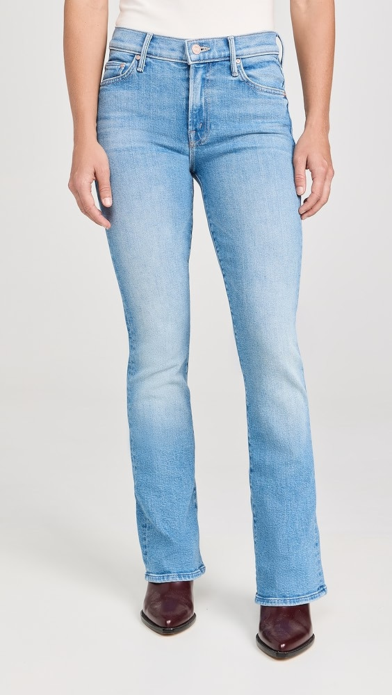 MOTHER Petite Lil Outsider Sneak Jeans | Shopbop | Shopbop
