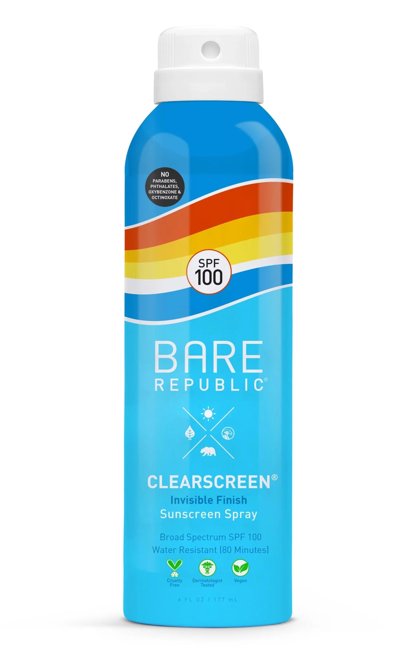 Bare Republic Clearscreen® Body Spray SPF 100 Sunscreen, Coco Mango, 6 oz | Walmart (US)