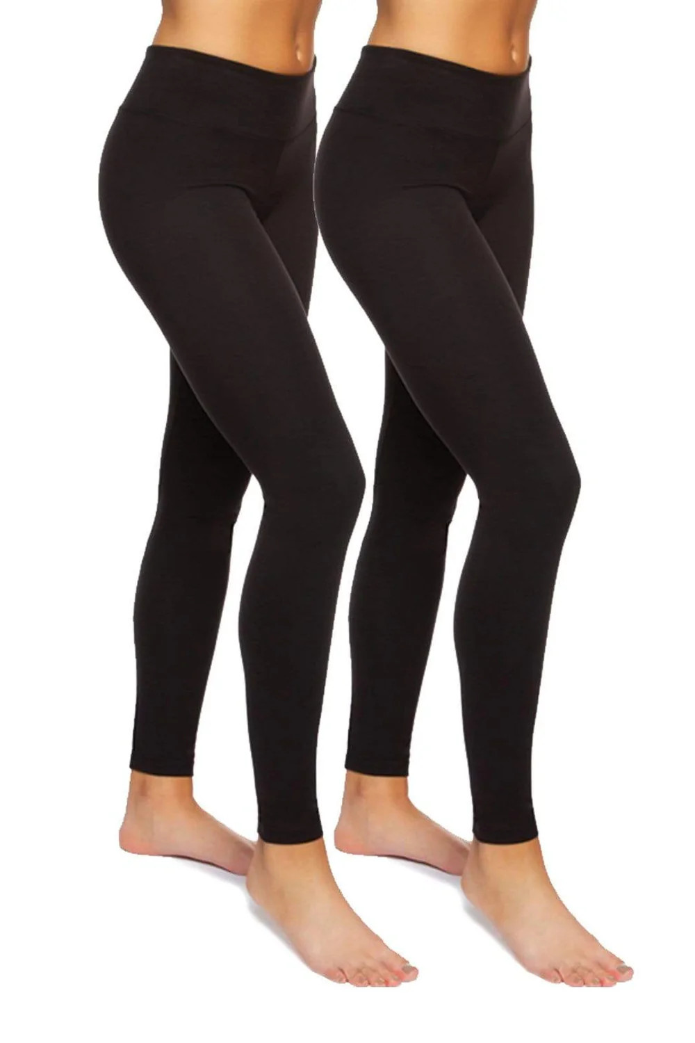 Sueded Athletic Leggings 2-Pack | Felina Intimates