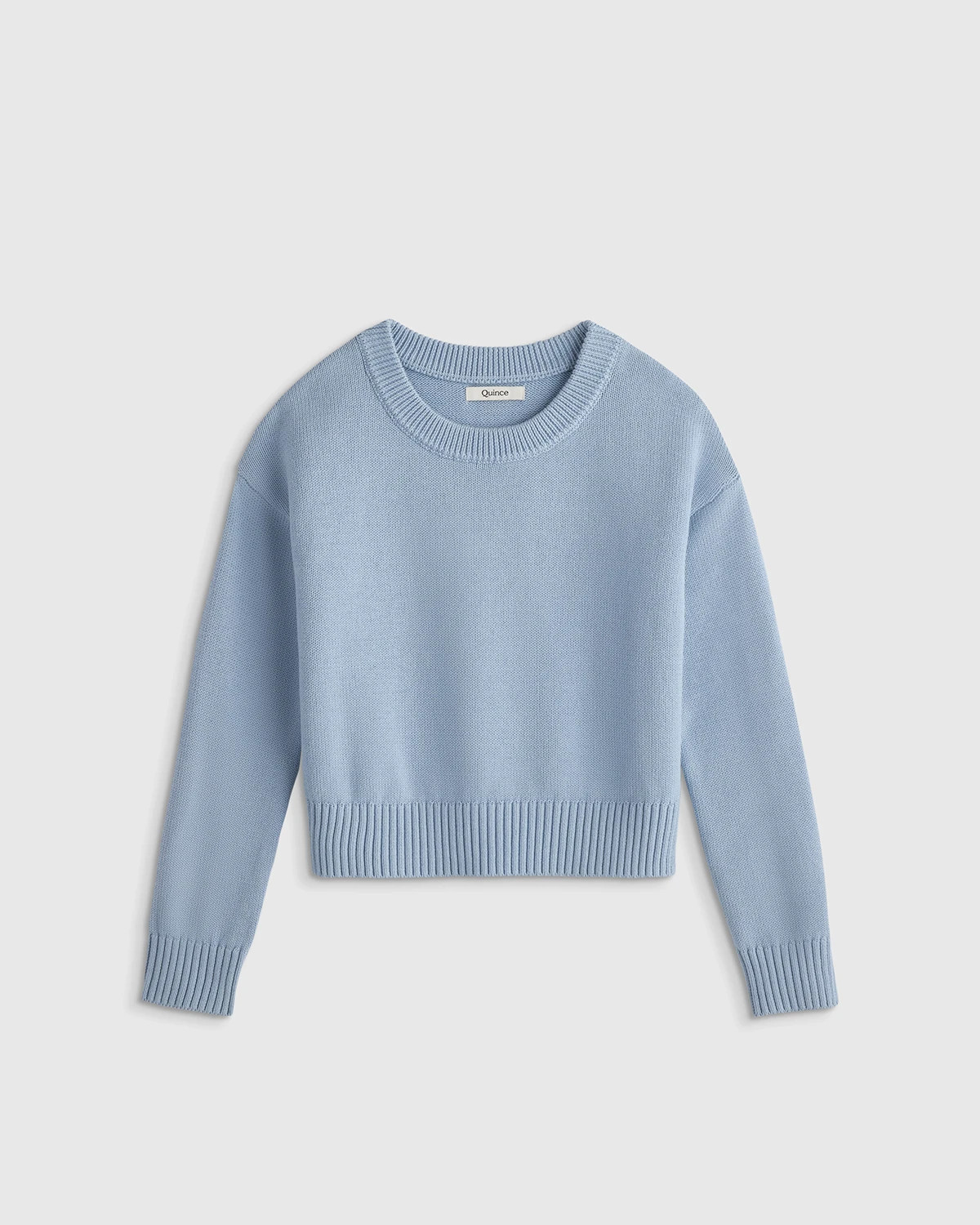 100% Organic Cotton Crewneck Sweater | Quince