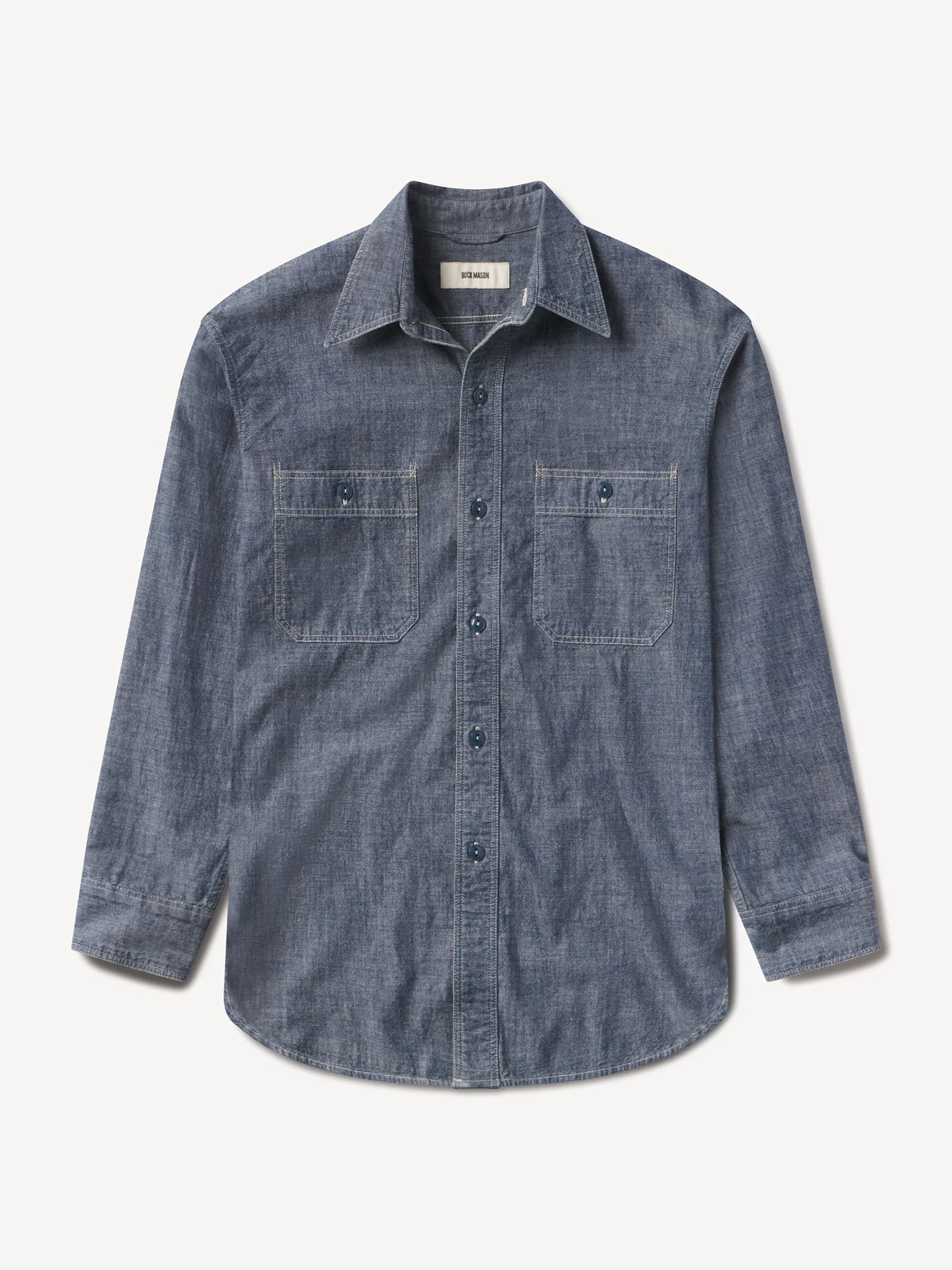 D040 Japanese Chambray Work Shirt | Buck Mason | Buck Mason