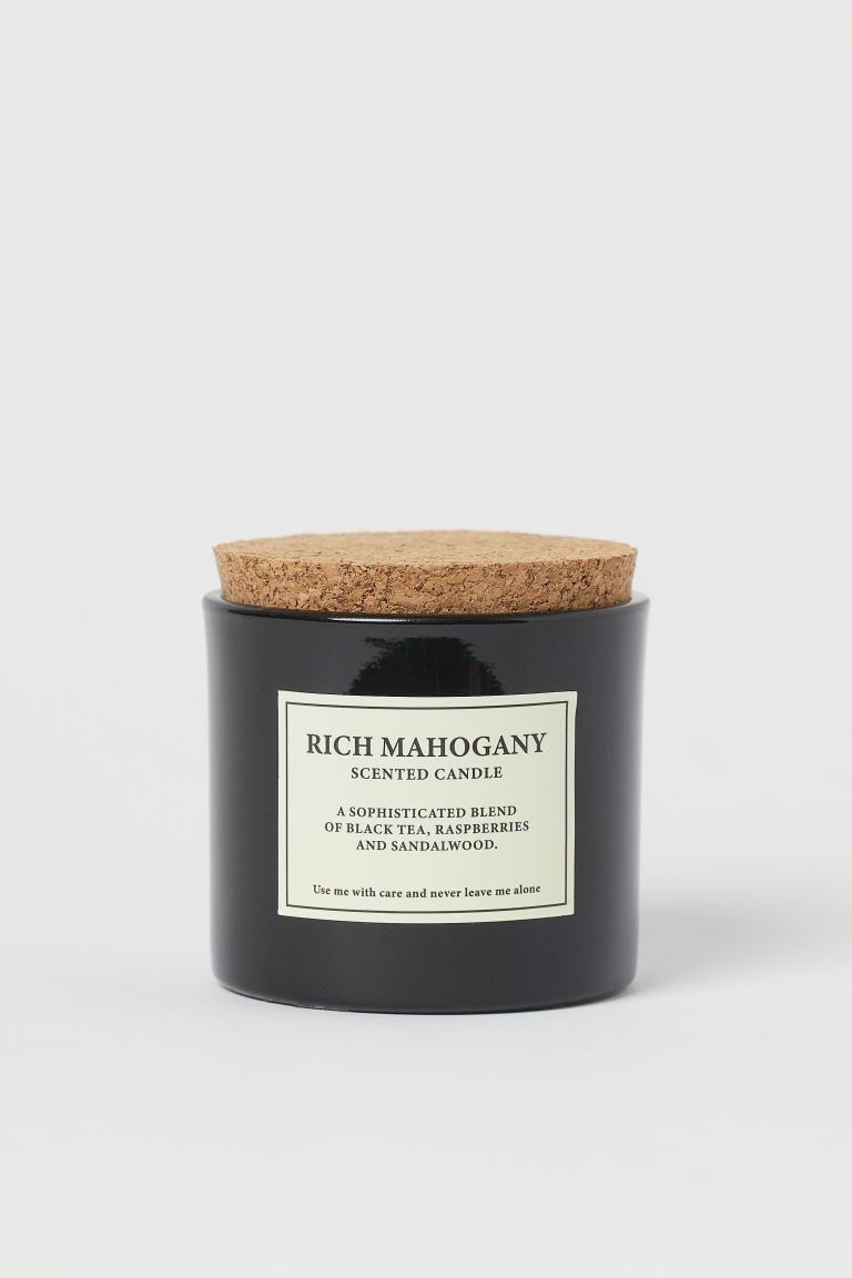 Cork-lid scented candle | H&M (UK, MY, IN, SG, PH, TW, HK)