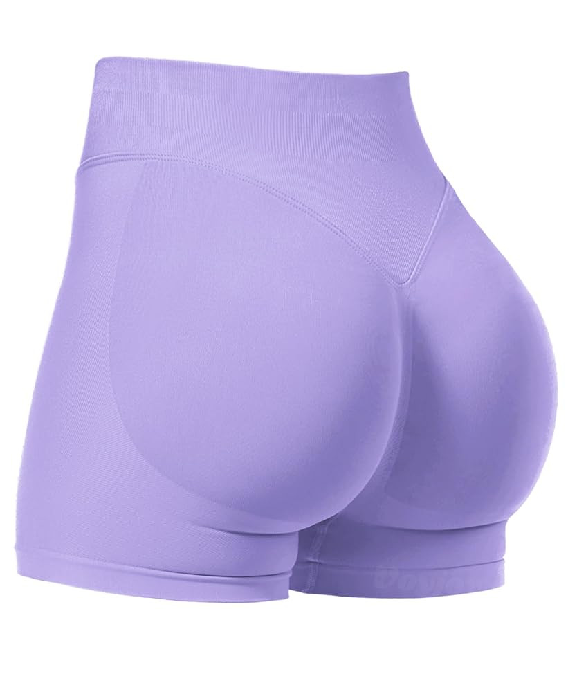 VOYJOY Women Workout Impact Shorts 2.5"/ 3.6"/ 4.5"/ 6" Scrunch Butt Lifting Gym Seamless Booty B... | Amazon (US)