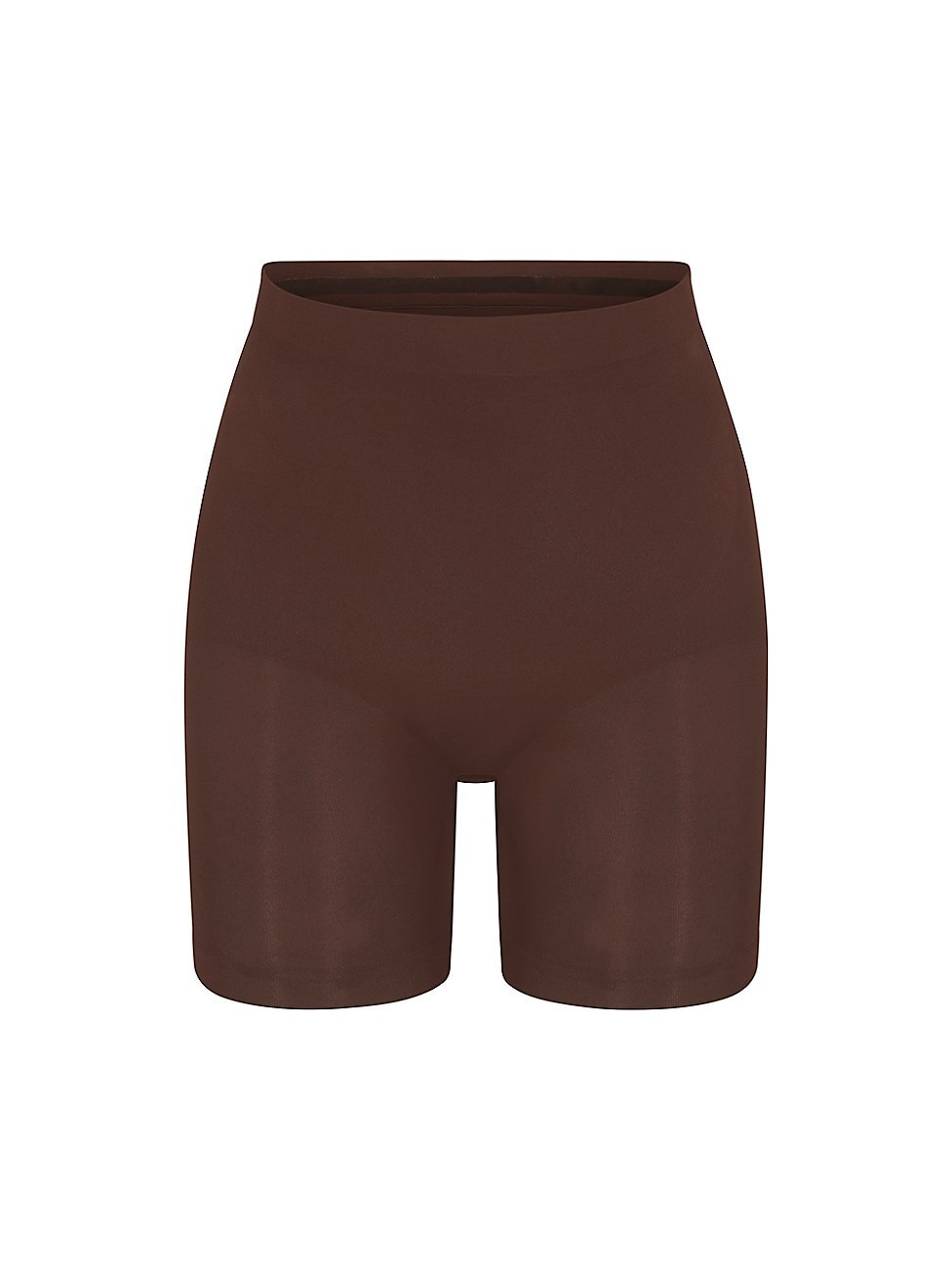 Women's Seamless Sculpt Mid-Thigh Short - Espresso - Size XXS | Saks Fifth Avenue