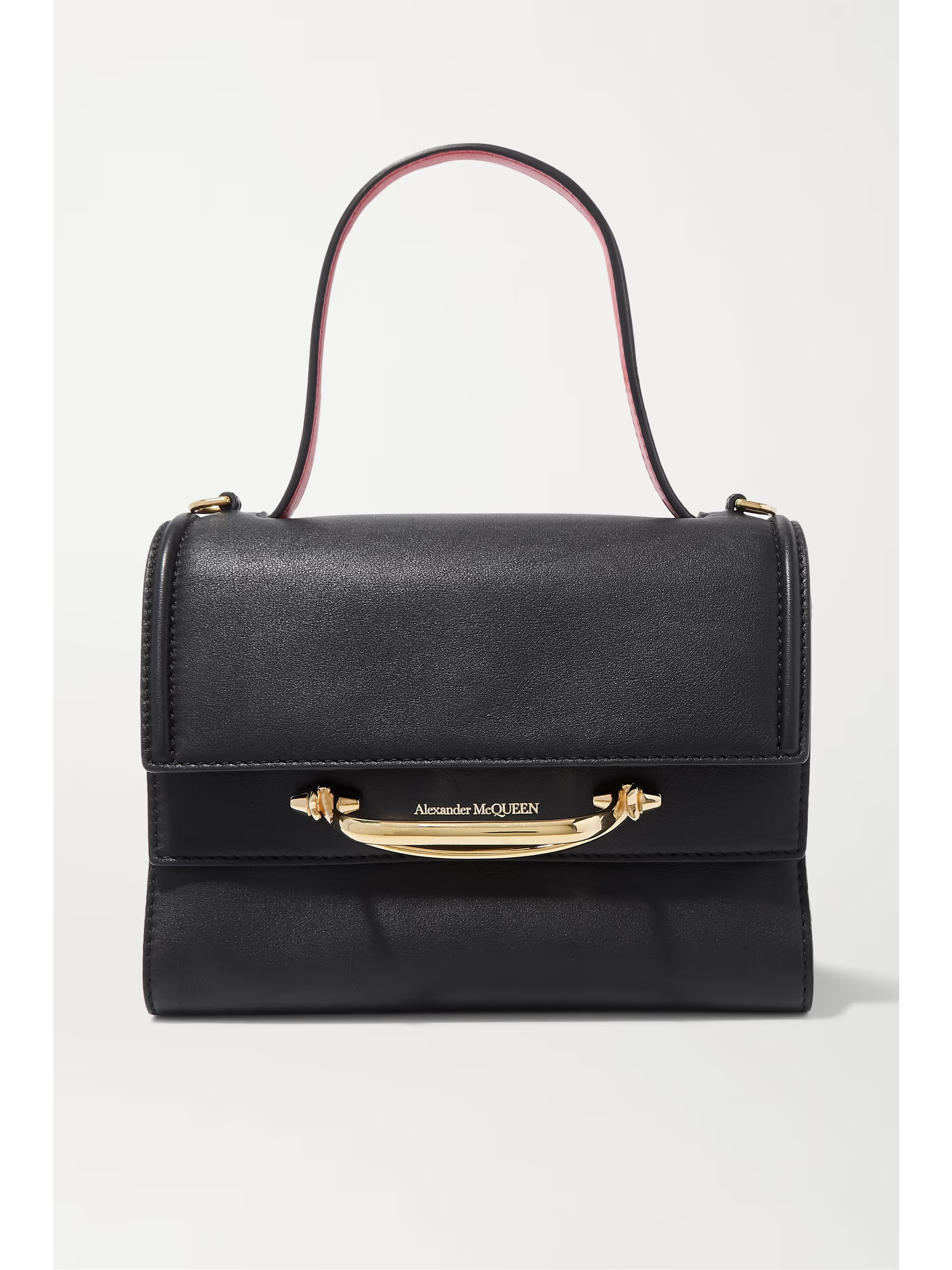 The Story small two-tone leather tote | NET-A-PORTER (US)