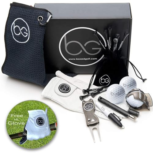 Signature Golf Box - Premium Golf Gift for Men. Golfing Accessories for Golf Lovers. The Ultimate Christmas Golf Gift Including Golf Balls, Golf Towel & More. | Amazon (US)