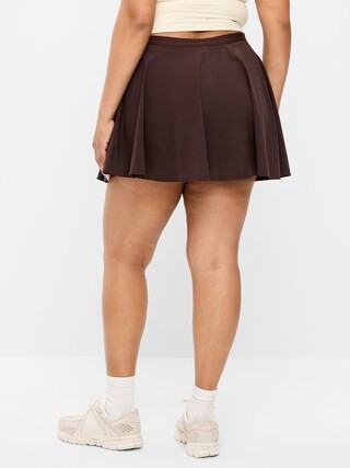Extra High-Waisted Stretch Woven Swing Skort | Old Navy (US)