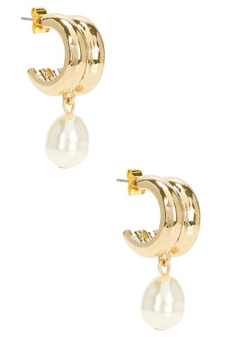 Lovers and Friends Wade Earrings in Ivory from Revolve.com | Revolve Clothing (Global)