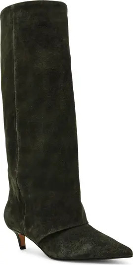 Luca Kitten Heel Knee High Boot (Women) | Nordstrom