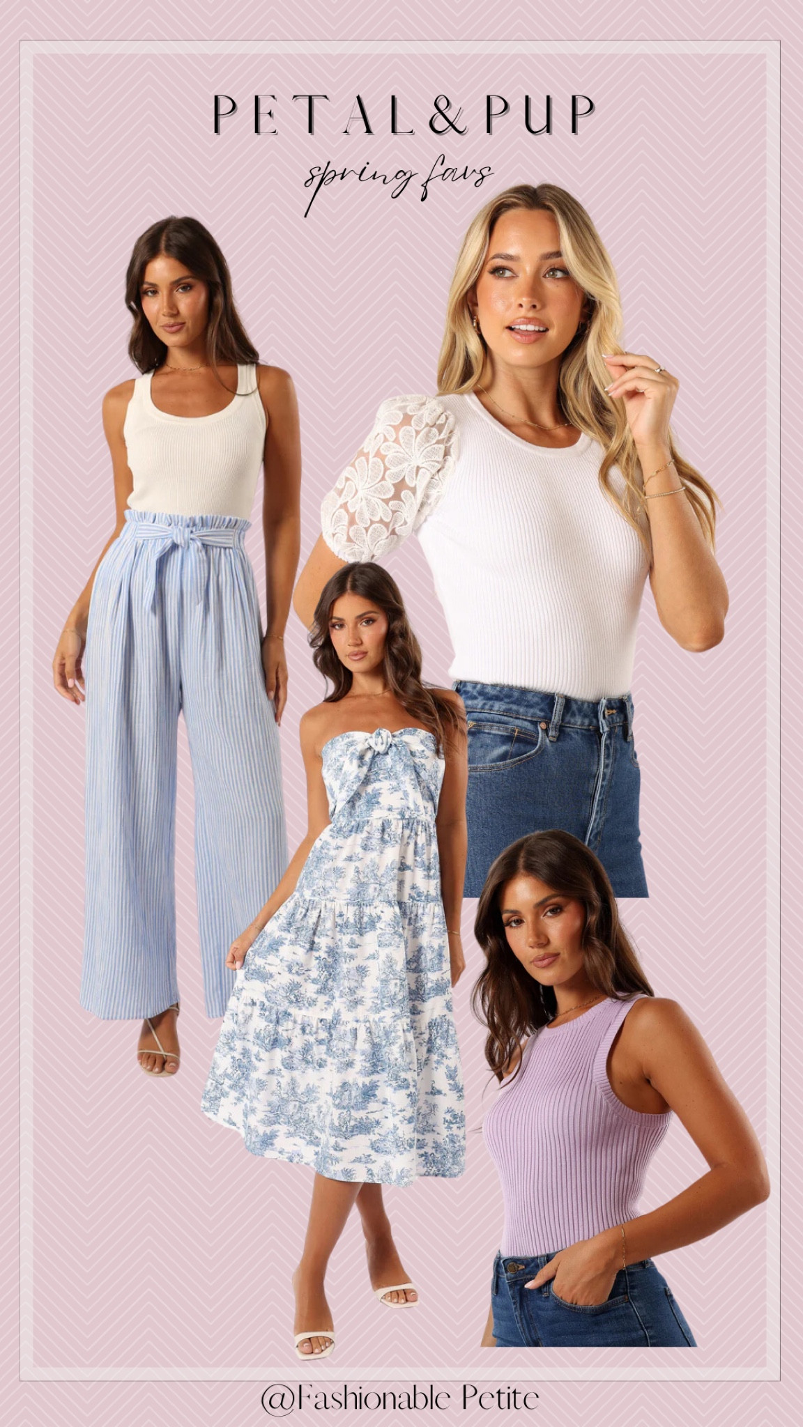 A few of my favorite spring outfits from petal & pup!

Spring dress. Dresses. Spring outfit. Paperbag pants. Striped pants. 

#LTKfindsunder100