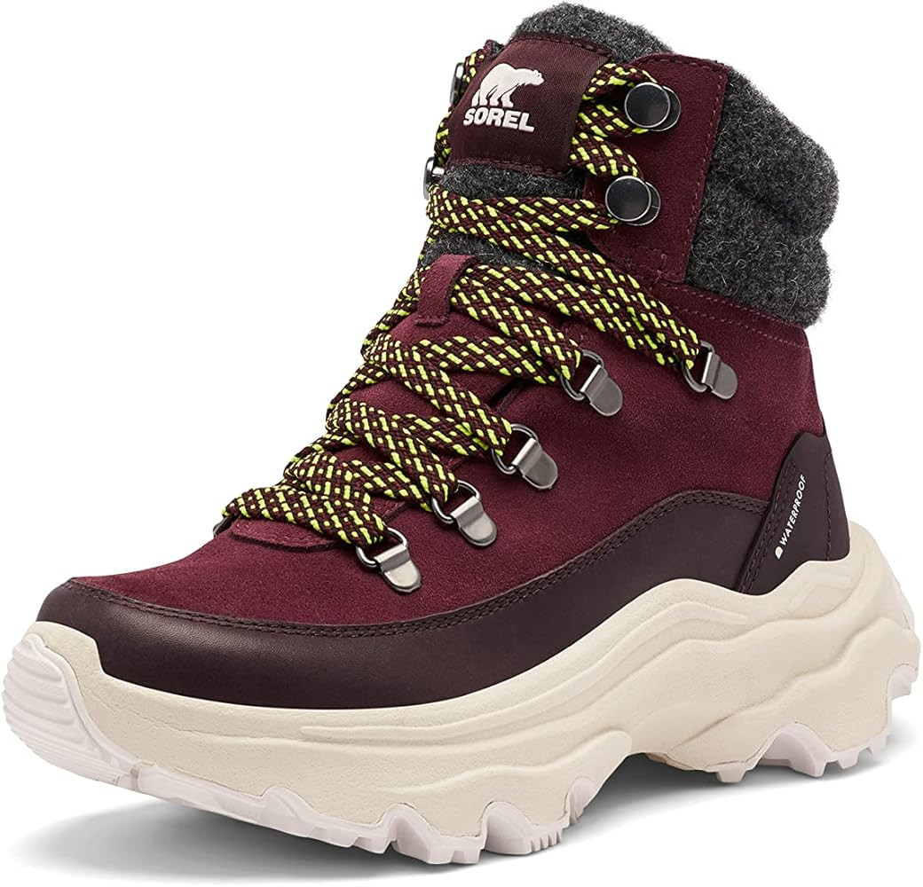 Sorel Women's Kinetic Breakthru Conquest Waterproof Boot | Amazon (US)