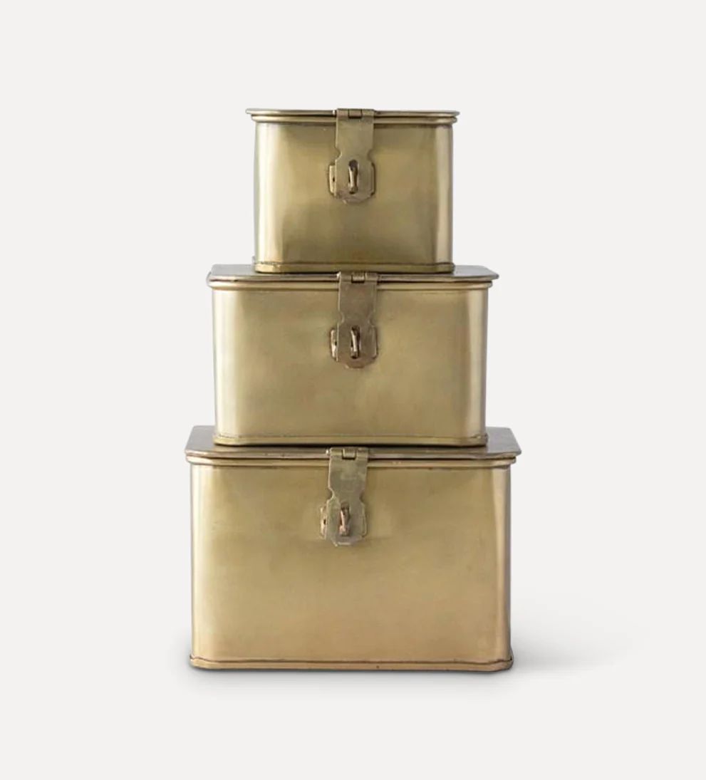 Hawthorne Brass Boxes | Lindye Galloway Shop