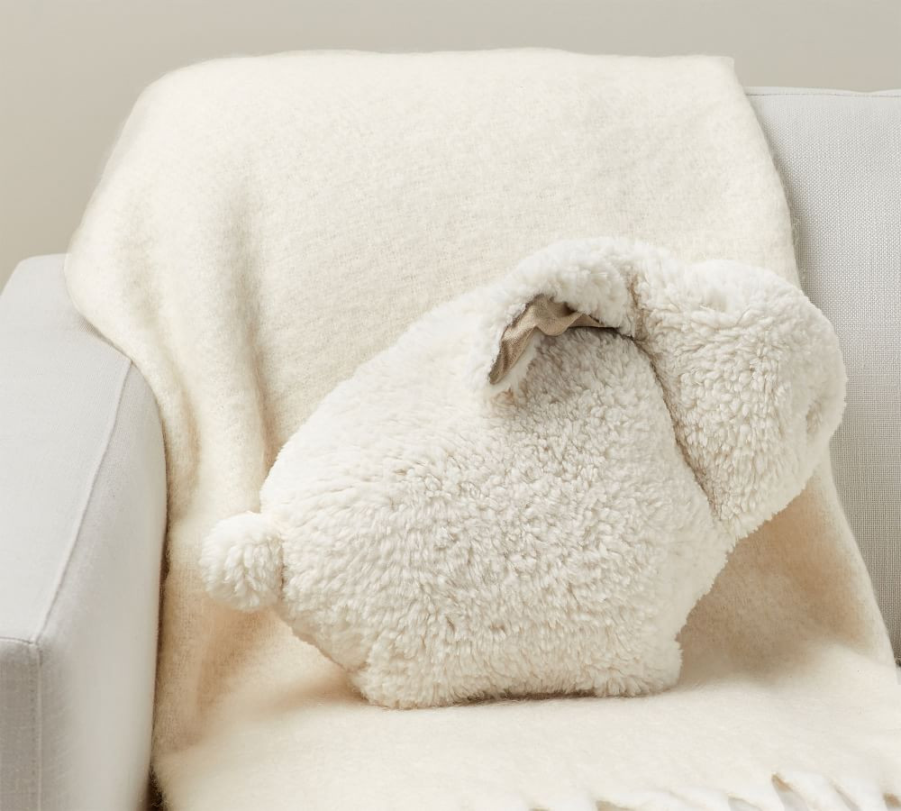 Bunny Shaped Pillow | Pottery Barn (US)