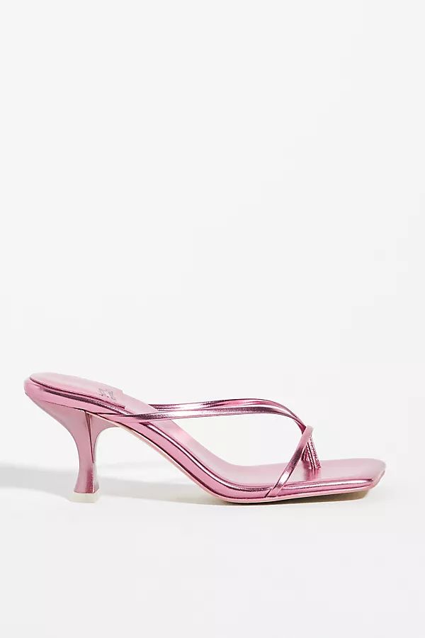 Jeffrey Campbell Flexx Square-Toe Heel By Jeffrey Campbell in Pink Size 10 | Anthropologie (US)