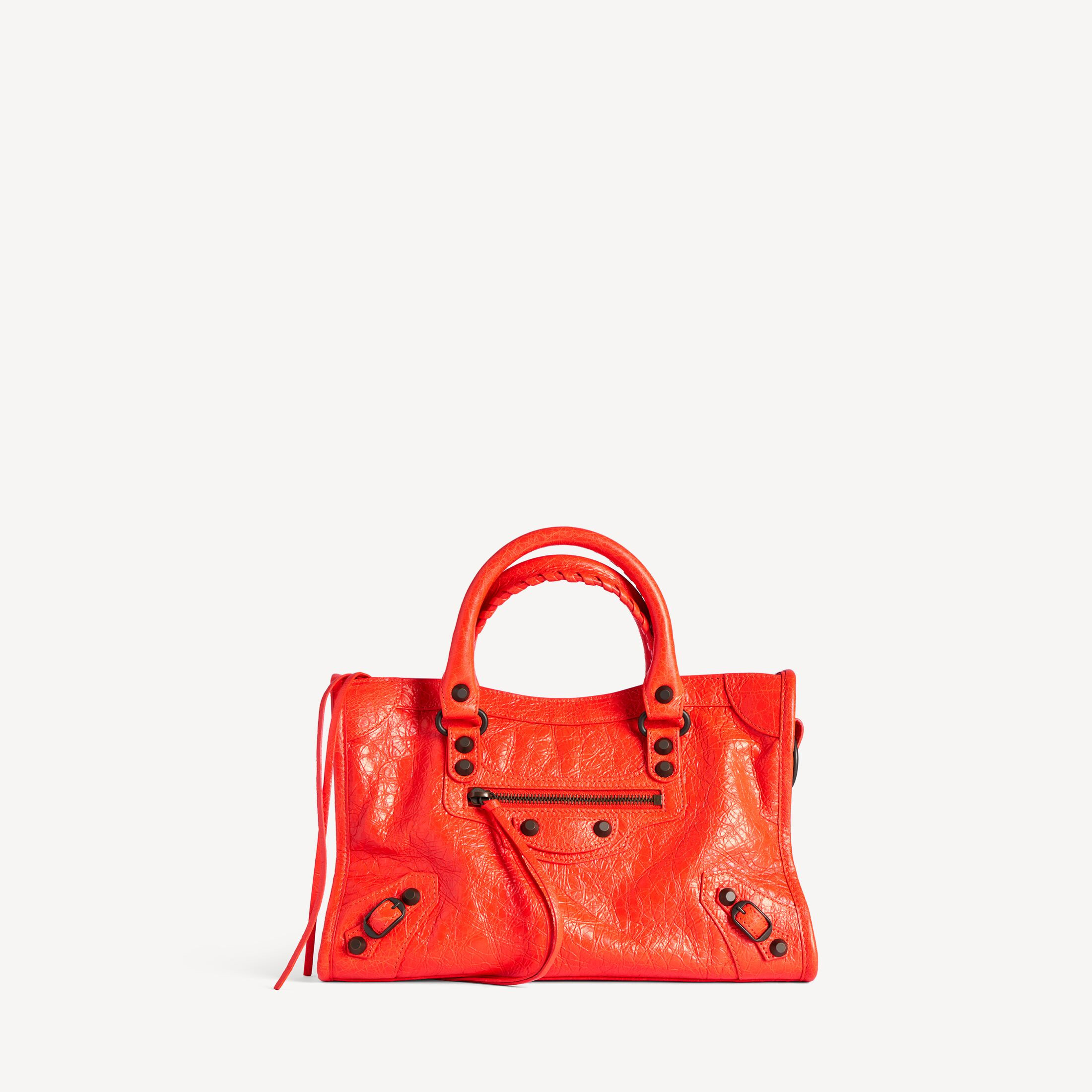 Women's Le City Bag Small in Pop Orange | Balenciaga US | Balenciaga