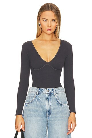 x Intimately FP Meg Seamless V-neck Bodysuit
                    
                    Free People | Revolve Clothing (Global)